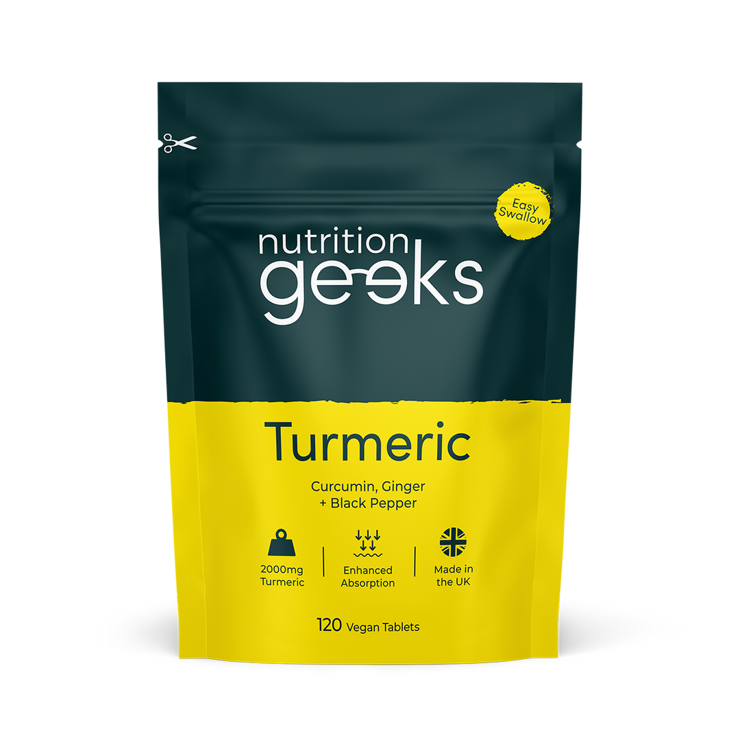 Turmeric, Ginger & Black Pepper 2000mg Tablets 