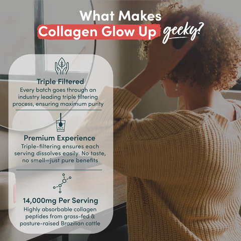 Collagen Glow Up Powder-Nutrition Geeks