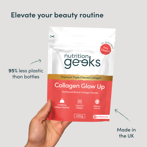 Collagen Glow Up Powder-Nutrition Geeks