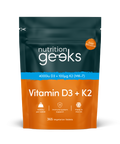 FREE GIFT: Vitamin D3 4000iu + K2 (100% off)-Nutrition Geeks