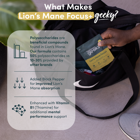 Lion's Mane Focus+-Nutrition Geeks