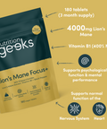 Lion's Mane Focus+-Nutrition Geeks