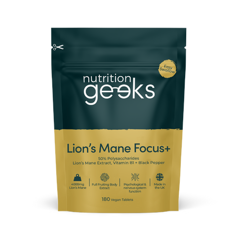 Lion's Mane Focus+-Nutrition Geeks