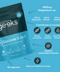 Magnesium Glycinate 3-in-1-Nutrition Geeks