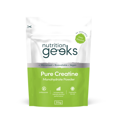 Pure Creatine Monohydrate Powder-Nutrition Geeks