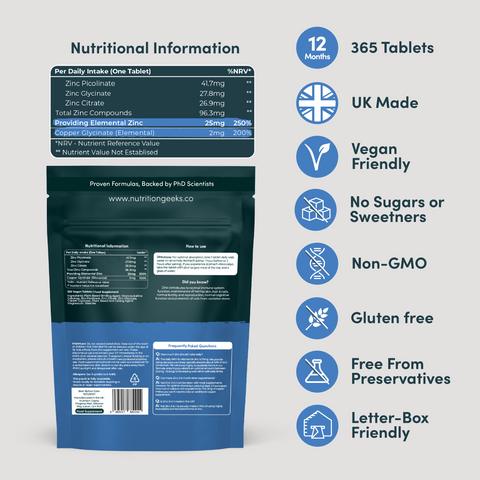 Zinc Picolinate 3-in-1-Nutrition Geeks