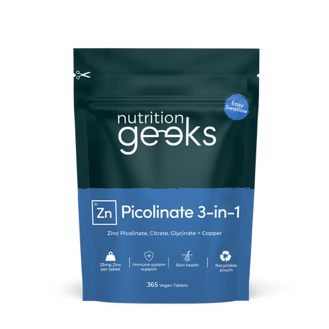 Zinc Picolinate 3-in-1-Nutrition Geeks