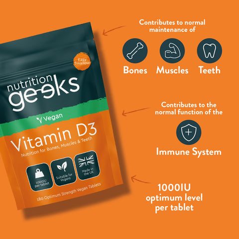 Vegan Vitamin D 1000iu Optimum Strength